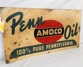 VIEW 3 PENN AMOCO OIL SIGN