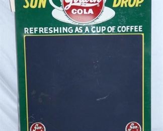 DS SUNDROP GOLDEN COLA SIGN