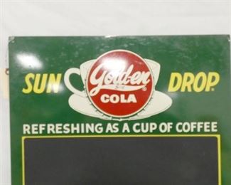 VIEW 3 CLOSEUP GOLDEN COLA MENU