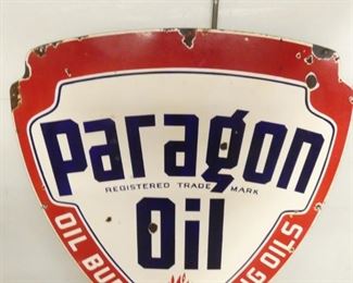 VIEW 5PORC. PARAGON OIL SHIELD SIGN