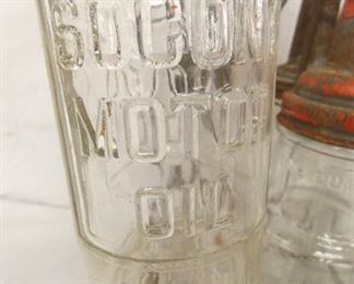 VIEW 3 EMB. SOCONY OIL BOTTLE