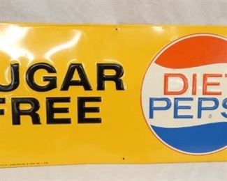 EMB. 1964 SUGAR FREE DIET PEPSI