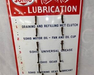 PORC. SOHIO GREASE GUN DISPLAY