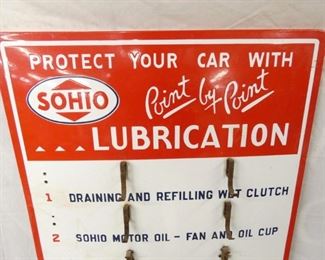 VIEW 3 NICE COLOR SOHIO PORC. SIGN