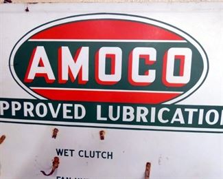 VIEW 4 PORC. AMOCO DISPLAY SIGN