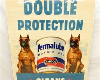 AMOCO DOUBLE PROTECTION DEALER POSTER