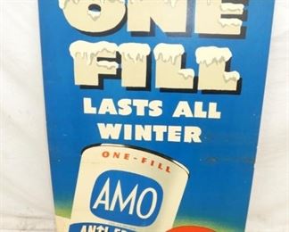 AMOCO ONE FILL DEALER POSTER