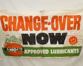 AMOCO BANNER CHANGE OVER NOW
