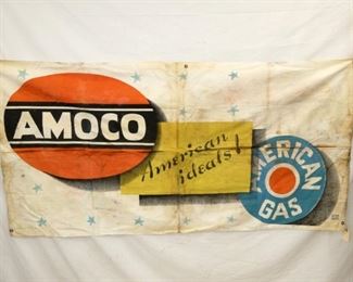 AMOCO AMERICAN GAS DEALER BANNER