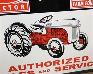 VIEW FORD DEALER SIGN 74X51