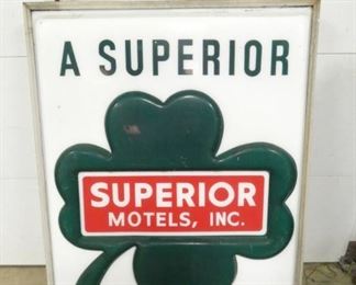 SUPERIOR MOTEL SWINGER SIGN