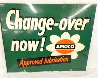 DS AMOCO CHANGE OVER SIGN