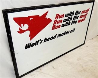 VIEW 3 SELF FRAMED WOLFS HEAD