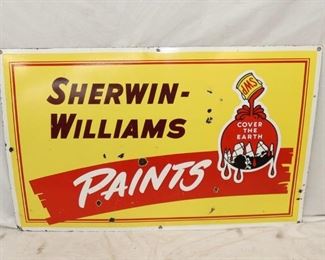PORC. SHERWIN WILLIAMS PAINT SIGN