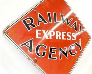 VIEW 3 PORC. RAILWAY AGENCY SIGN