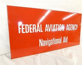 VIEW 3 PORC. AVIATION SIGN