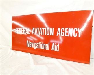 VIEW 4 PORC. 36X18 AVIATION SIGN
