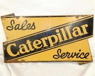 VIEW 3 SIDE 2 CATERPILLAR SIGN