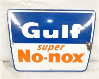 PORC. GULF NO NOX PUMP PLATE