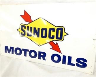 VIEW 3 SUNOCO MOTOR OILS SIGN