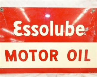 VIEW 3 ESSOLUBE MOTOR OIL SIGN
