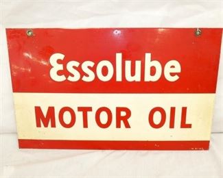 VIEW 2 ESSOLUBE MOTOR OIL SIGN
