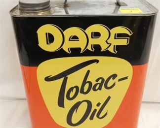 1G. NOS DARF TOBAC OIL CAN