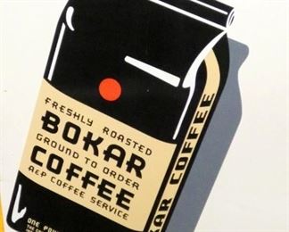 VIEW 3 BOKAR COFFEE SIGN PORC.