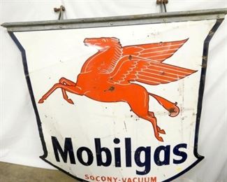 PORC. DS MOBILGAS SIGN W/ BRACKET