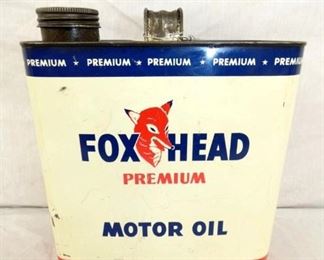 2G. FOX HEAD MOTOR OIL CAN