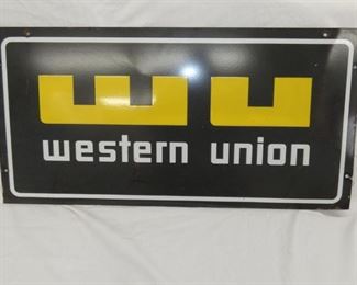 PORC. DS WESTERN UNION SIGN