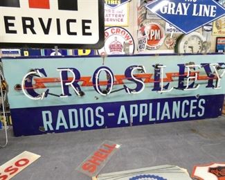CROSLEY RADIOS & APPLIANCES NEON
