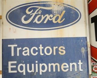46X46 FORD TRACTORS EQUIPMENT SIGN