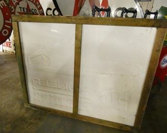 VIEW 5 ORIG. BACK PIONEER SIGN