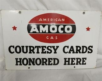 VIEW 3 SIDE 2 PORC. AMOCO CARDS SIGN