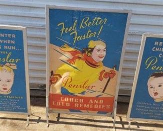 EARLY CB PENSLAR MED. SIGNS