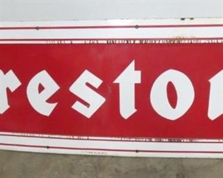 PORC. 1957 FIRESTONE SIGN