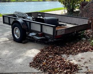 Utility Trailer...tilt back, 3600 GVW