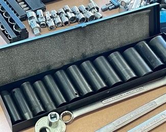 Set of Pittsburgh impact sockets