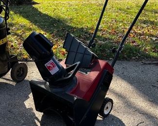 Toro snowblower