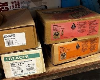 Nail guns and supplies