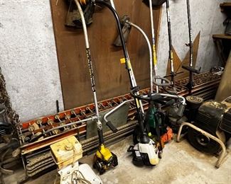 Weedwhacker’s and conveyor system