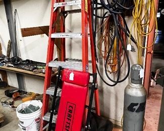 Ladders and craftsman creeper