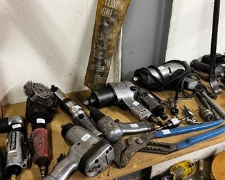 Assorted powered tools