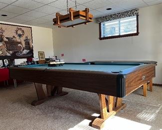 Ebonite Billiards Table