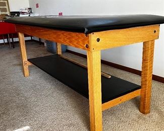 Massage table