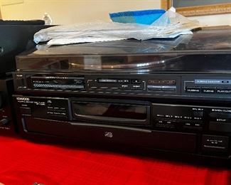 Turntable and Multi CD player