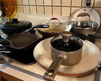 In the kitchen...cookware