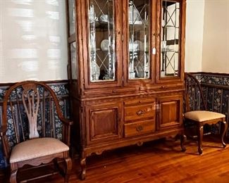 Dining set...China Display Cabinet