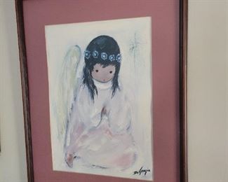 Original Ted Degrazzia A Little Prayer